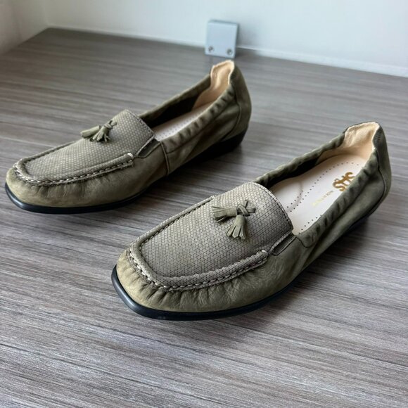 SAS Hope Slip On Loafer - Green Tund Size 9.5 M $145 - Picture 4 of 9